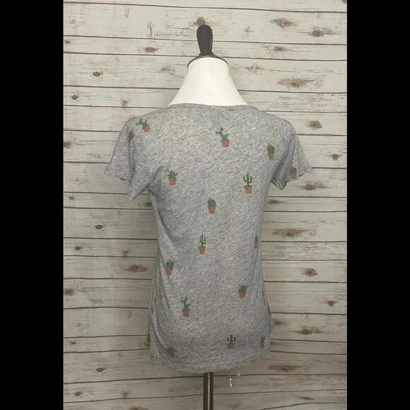 J. Crew casual cotton cactus t-shirt Size Small - Picture 2 of 3
